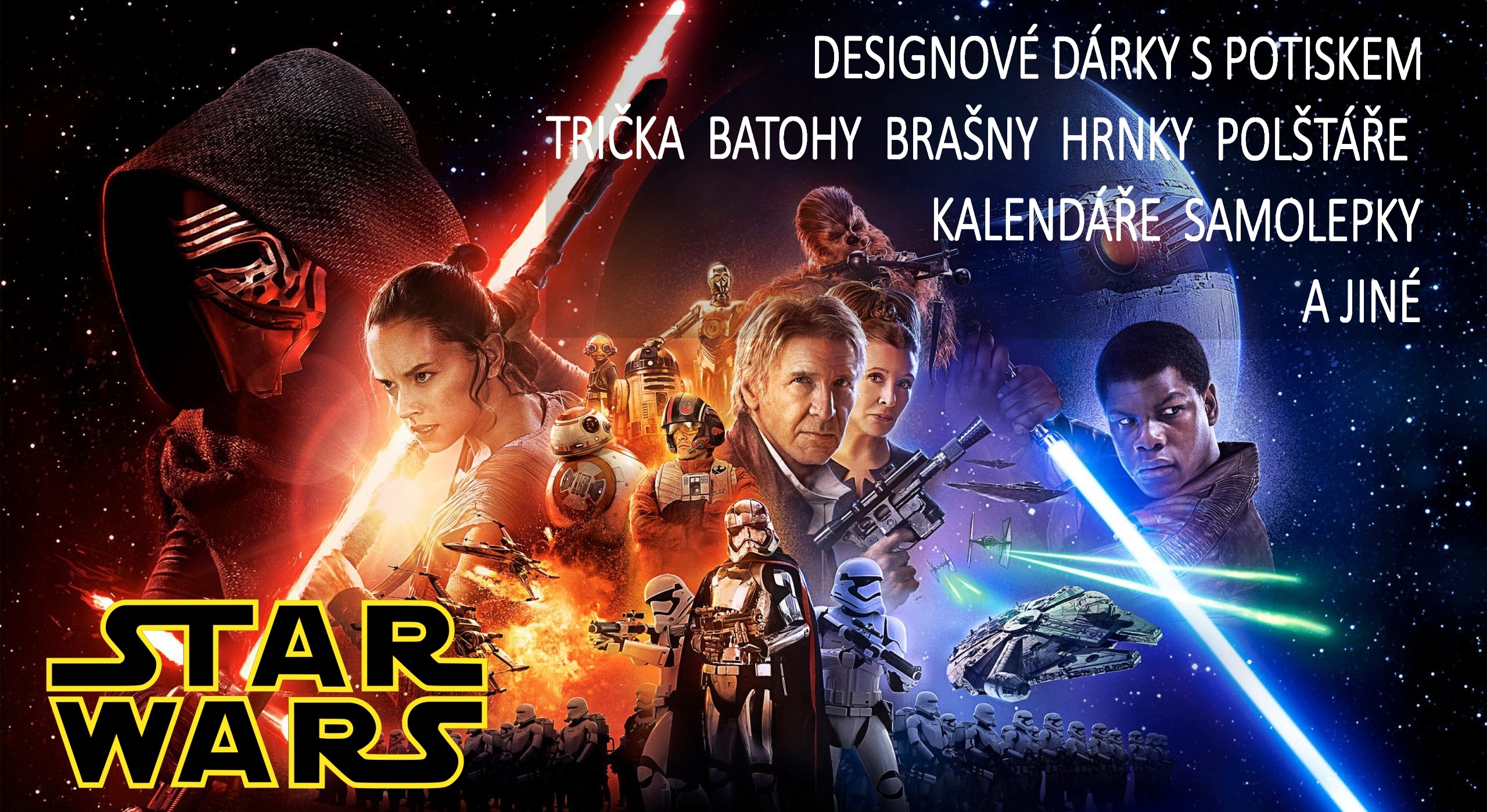 star-wars-hvezdne-valky-darky-suvenyry-veci-wallpaper-potisk-fleknet